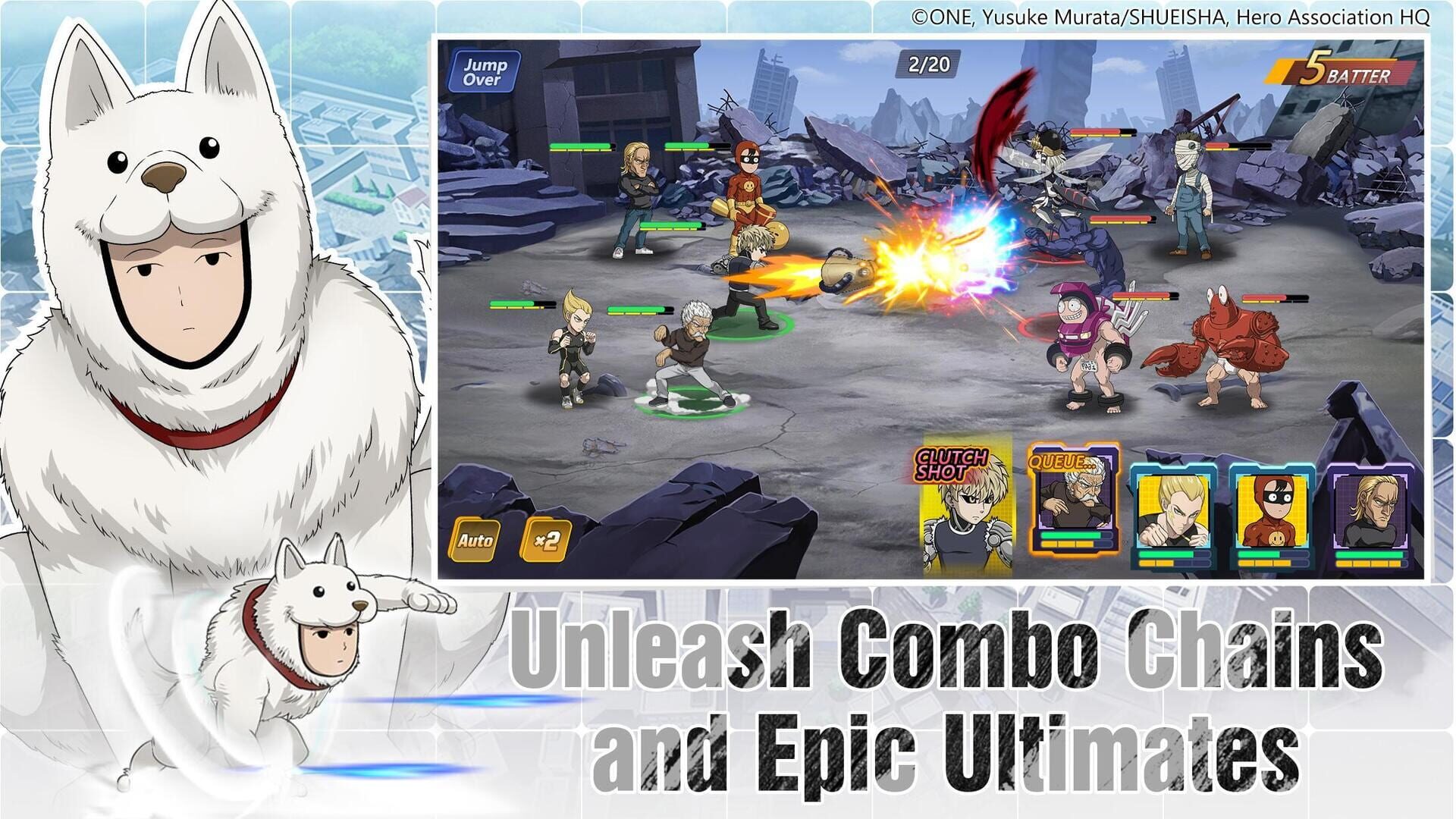 Screenshot for One Punch Man: Road to Hero