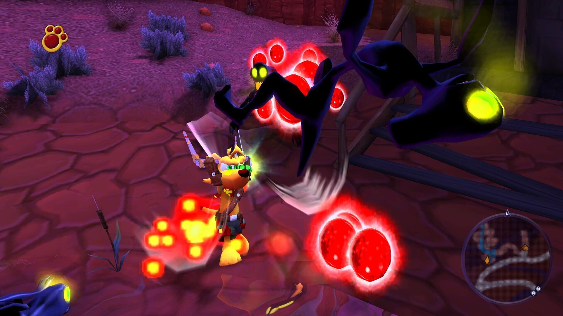 Screenshot for Ty the Tasmanian Tiger 3: Night of the Quinkan