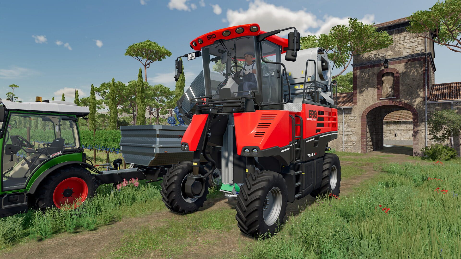 Screenshot for Farming Simulator 22: ERO Grapeliner Series 7000
