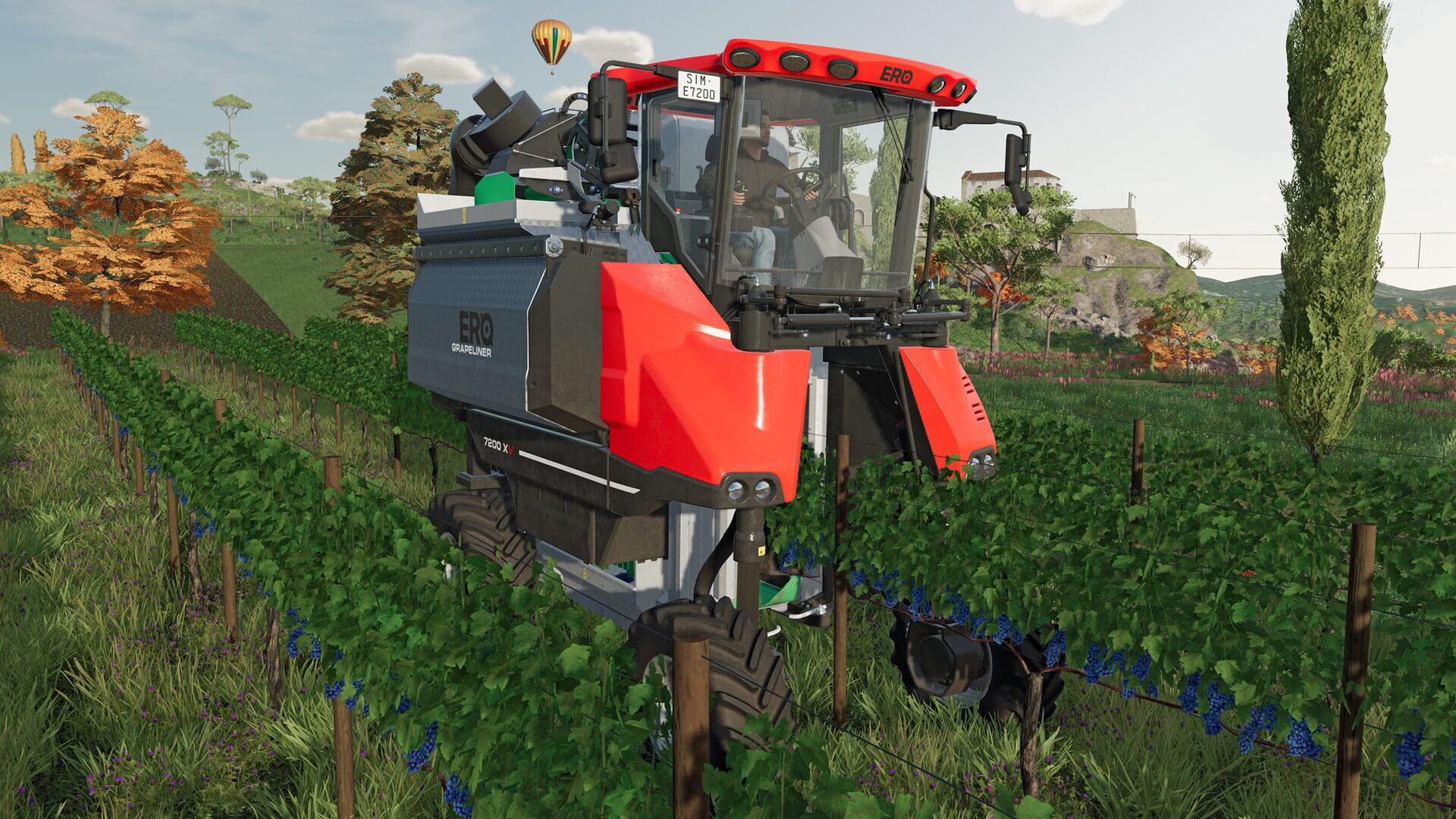 Screenshot for Farming Simulator 22: ERO Grapeliner Series 7000