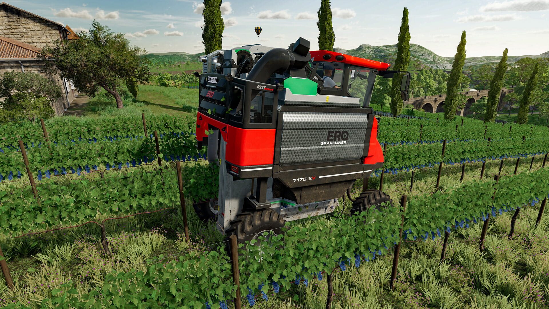 Screenshot for Farming Simulator 22: ERO Grapeliner Series 7000