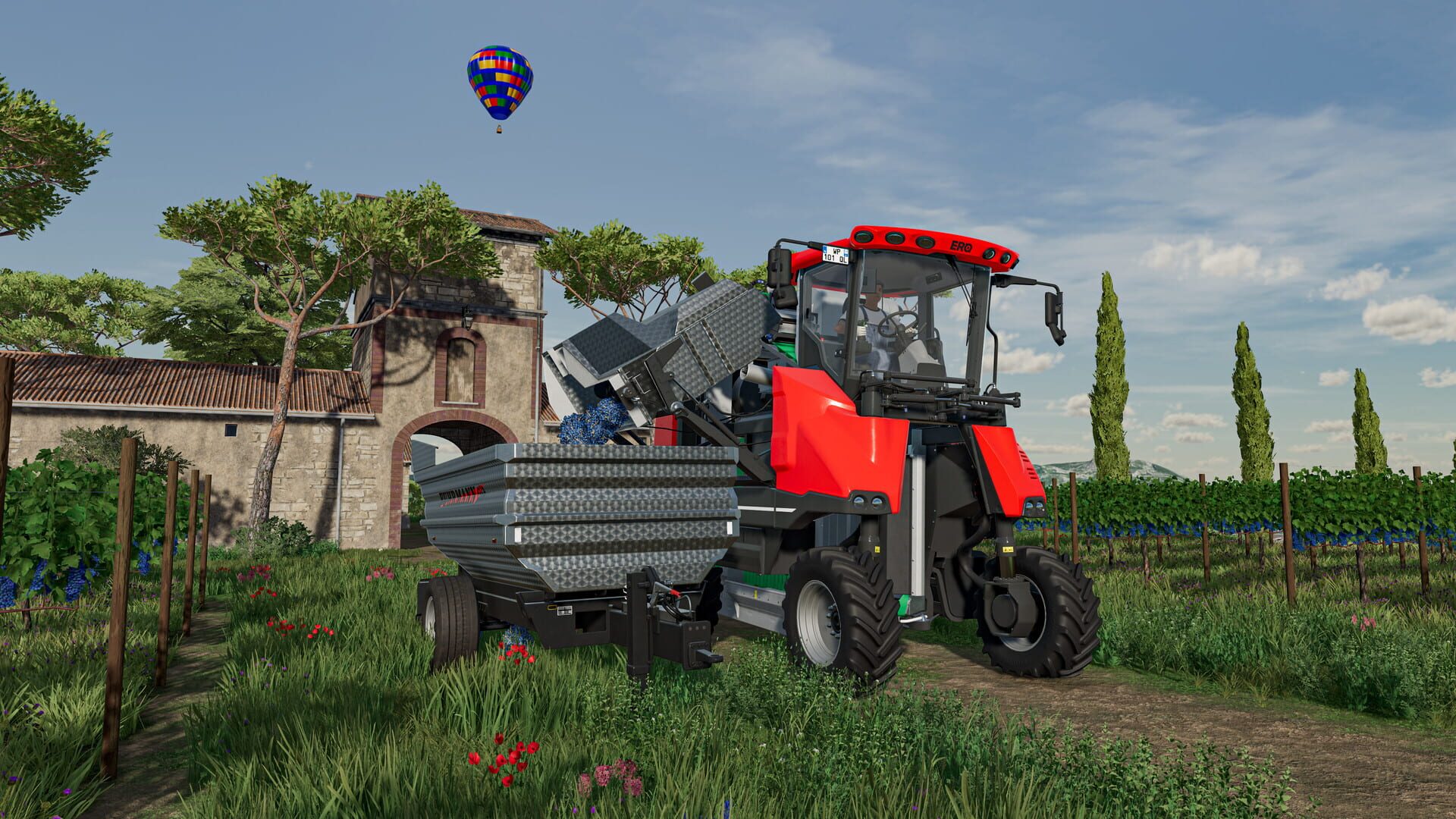Screenshot for Farming Simulator 22: ERO Grapeliner Series 7000