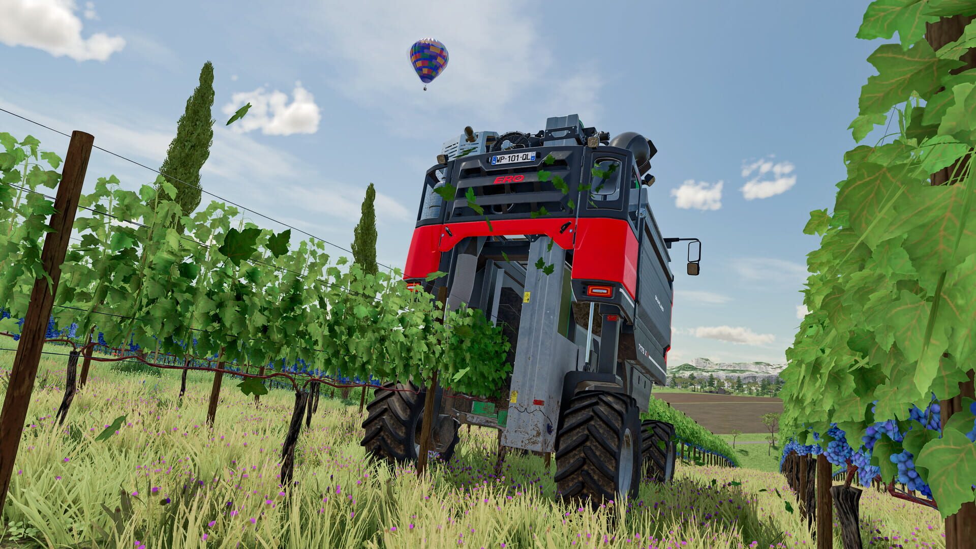 Screenshot for Farming Simulator 22: ERO Grapeliner Series 7000
