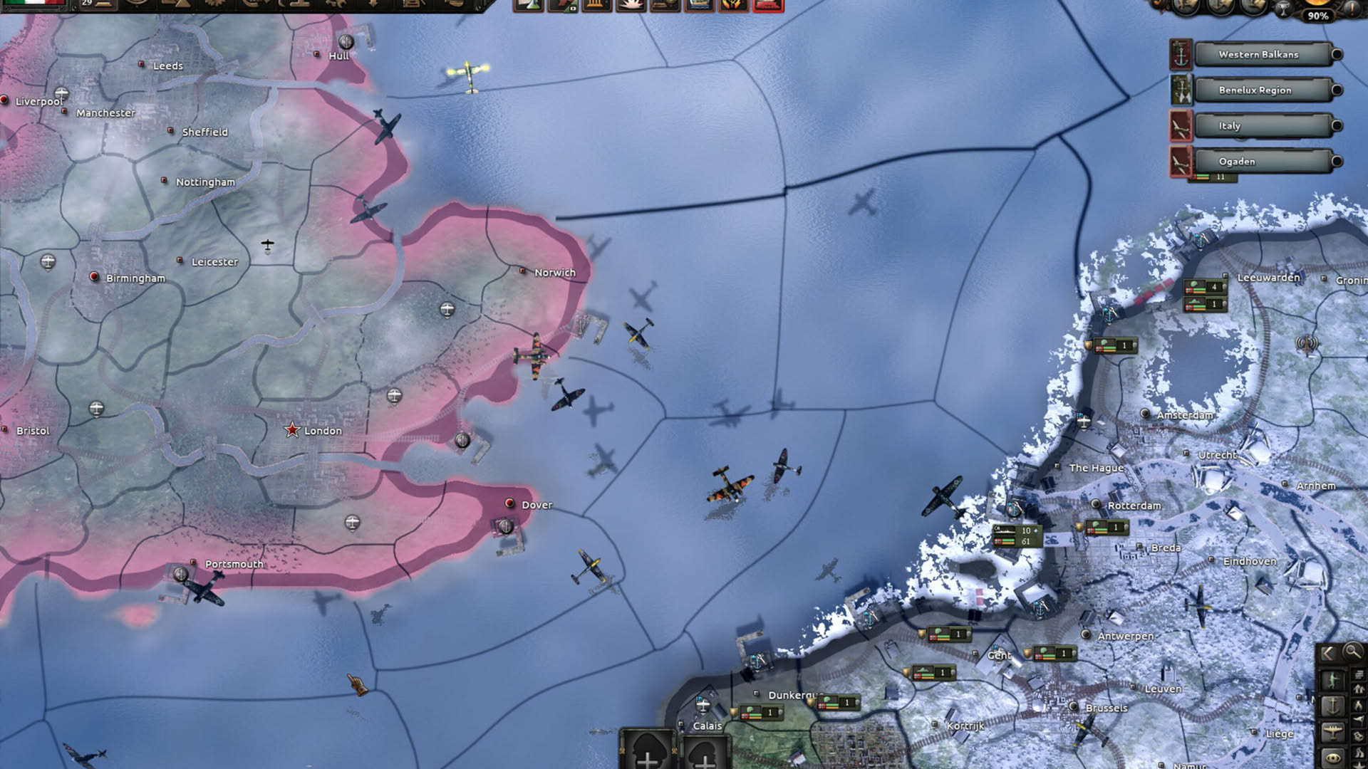 Screenshot for Hearts of Iron IV: By Blood Alone