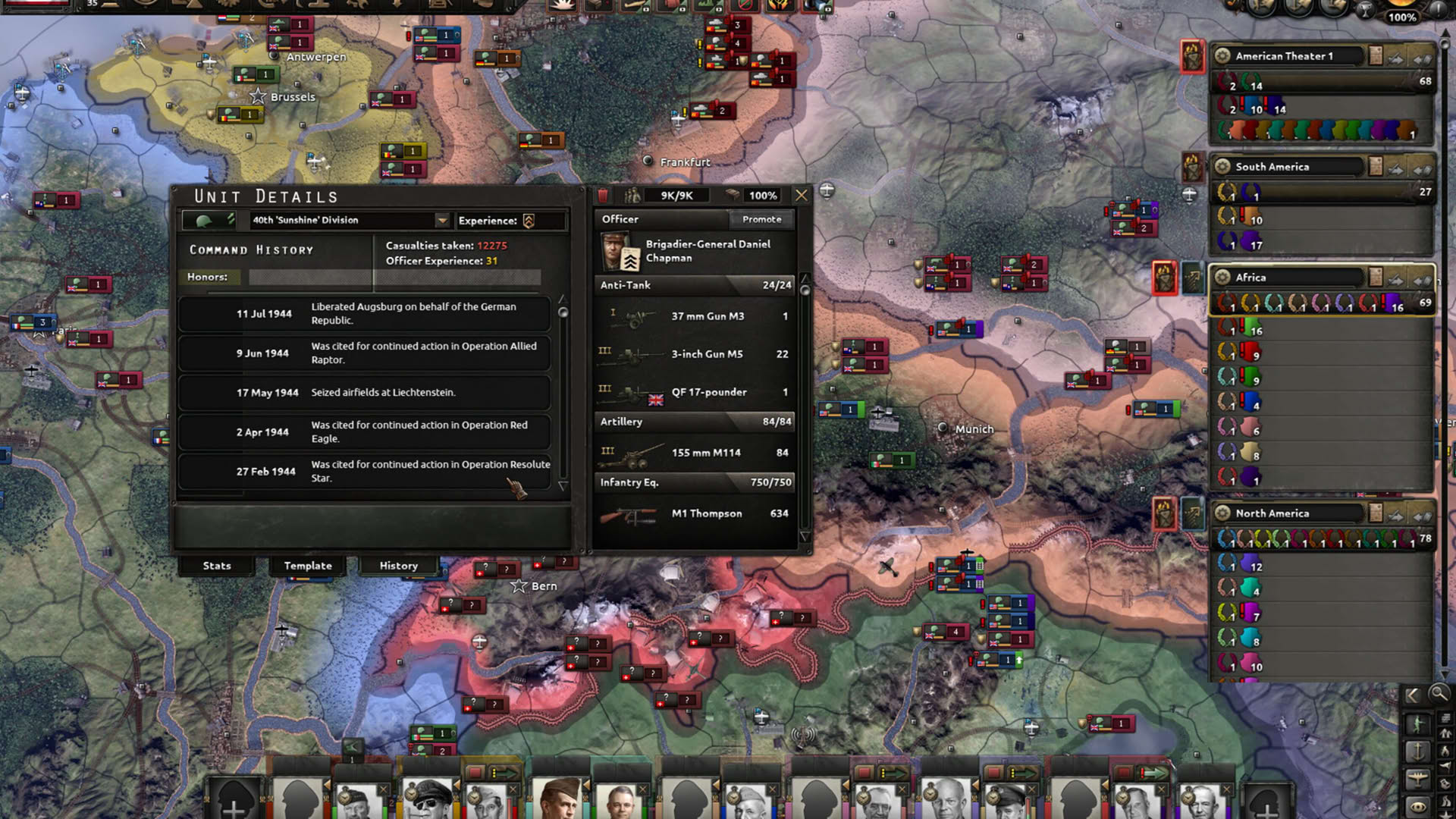 Screenshot for Hearts of Iron IV: By Blood Alone