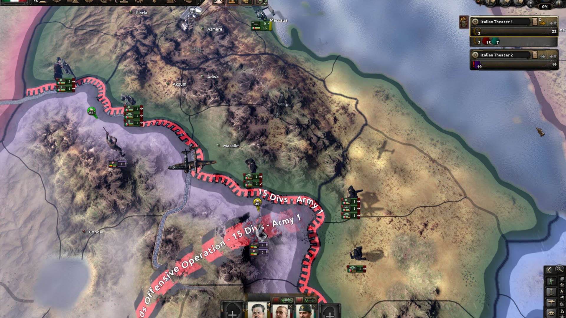 Screenshot for Hearts of Iron IV: By Blood Alone