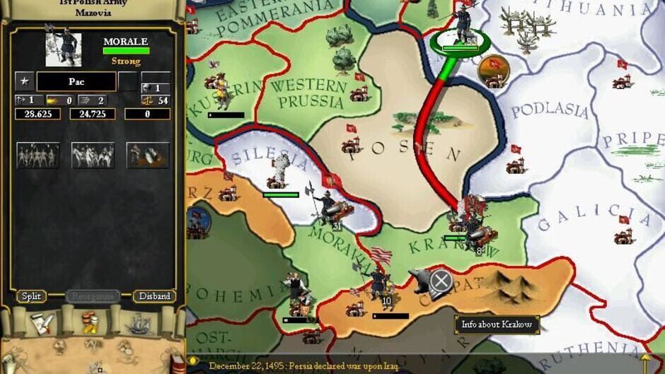 Screenshot for Europa Universalis