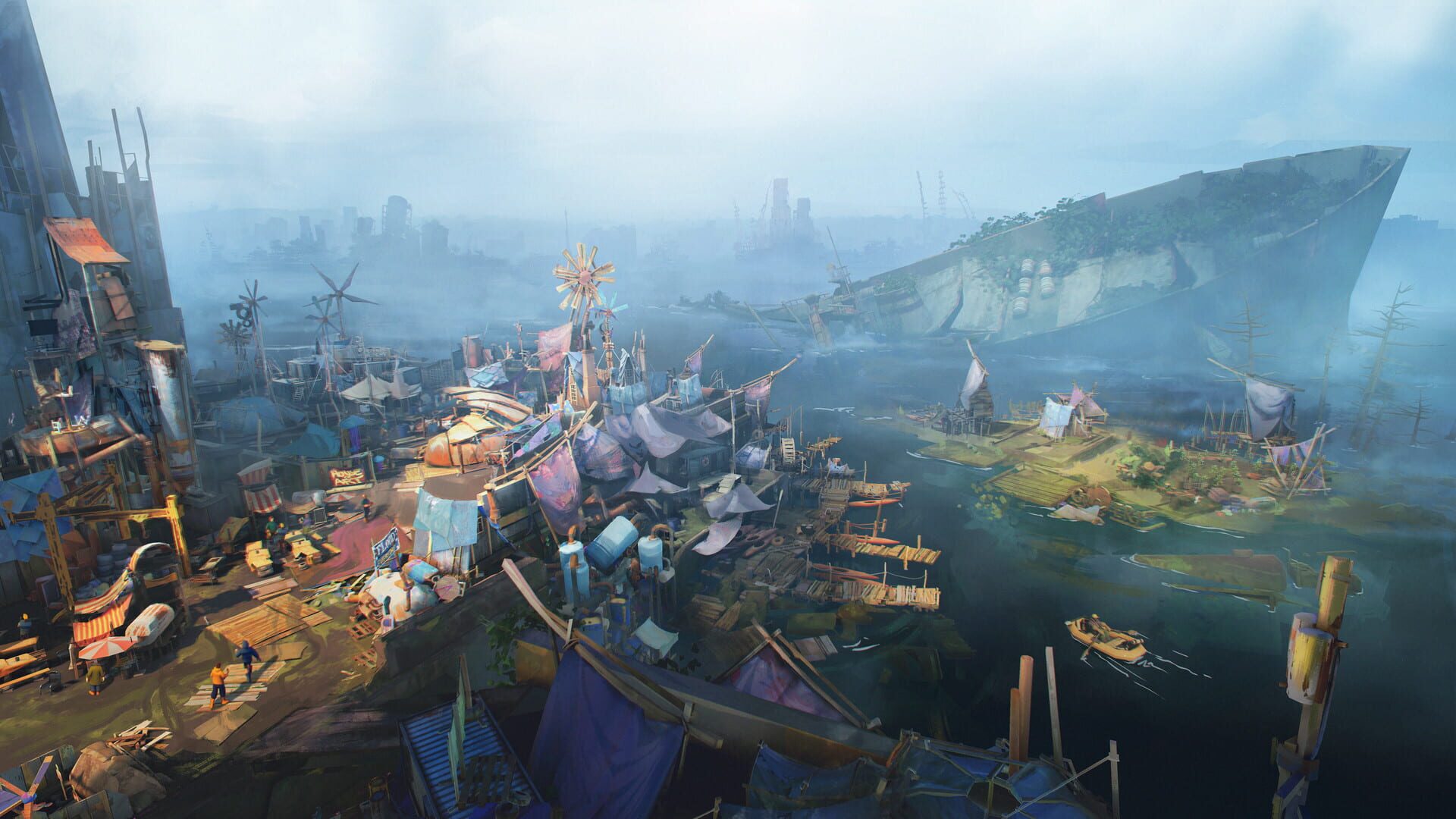Screenshot for Floodland