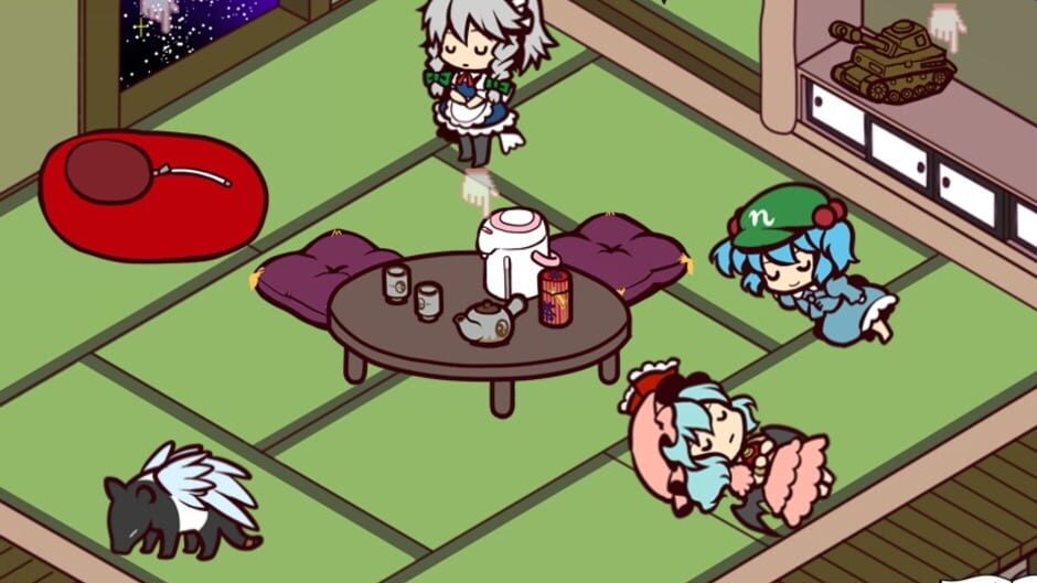 Screenshot for Reimu ha Nandaka Totemo Nemui