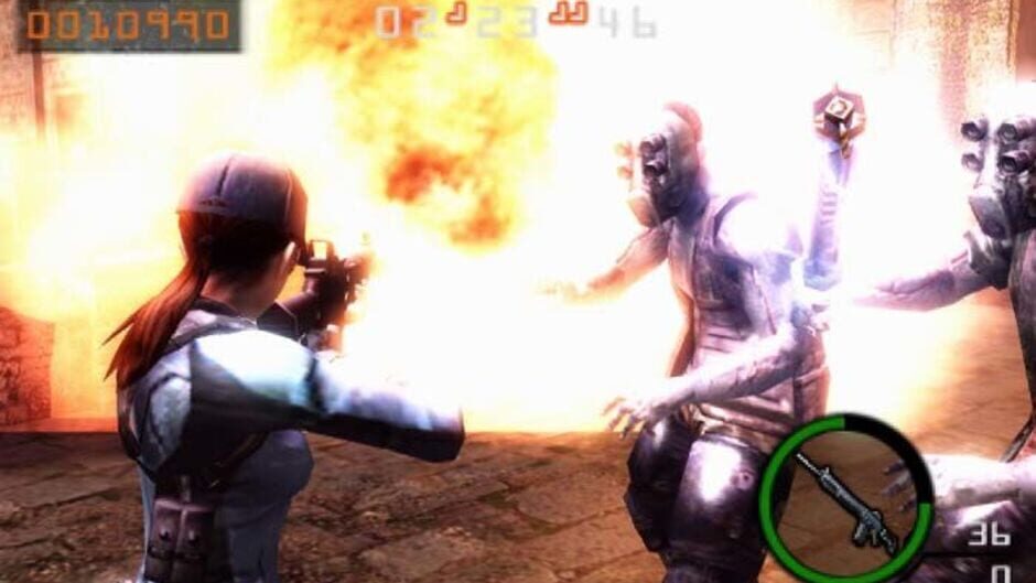 Screenshot for Resident Evil: The Mercenaries 3D