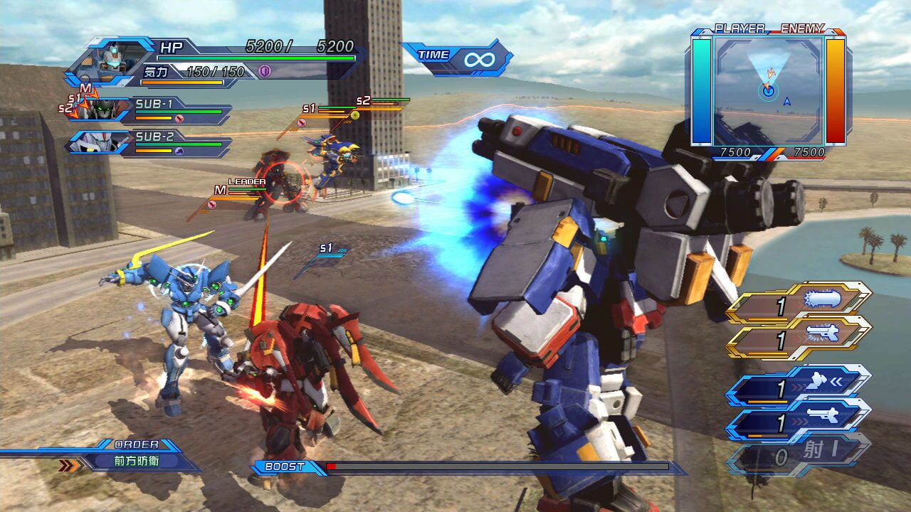 Screenshot for Super Robot Taisen OG: Infinite Battle