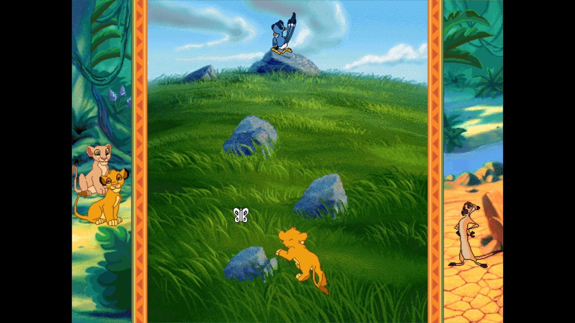 Screenshot for Disney's Animated Storybook: The Lion King