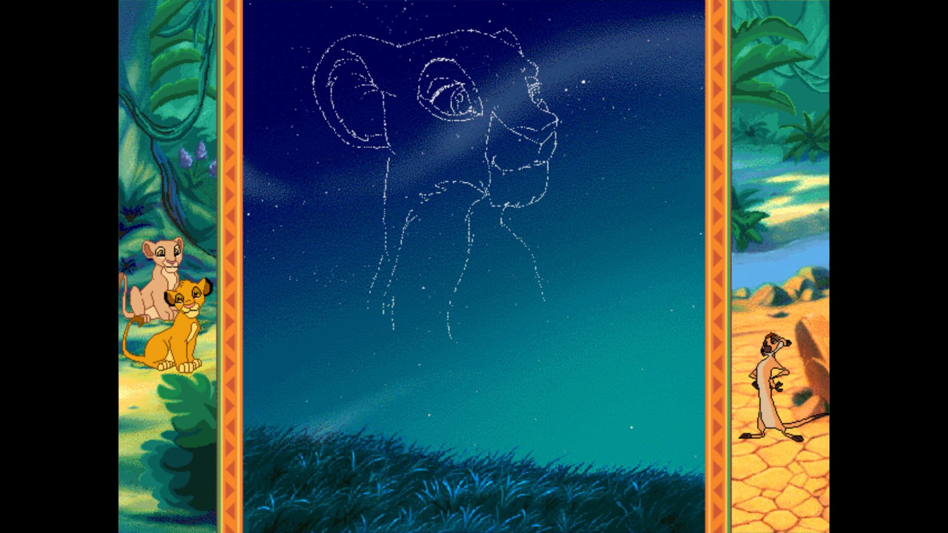 Screenshot for Disney's Animated Storybook: The Lion King