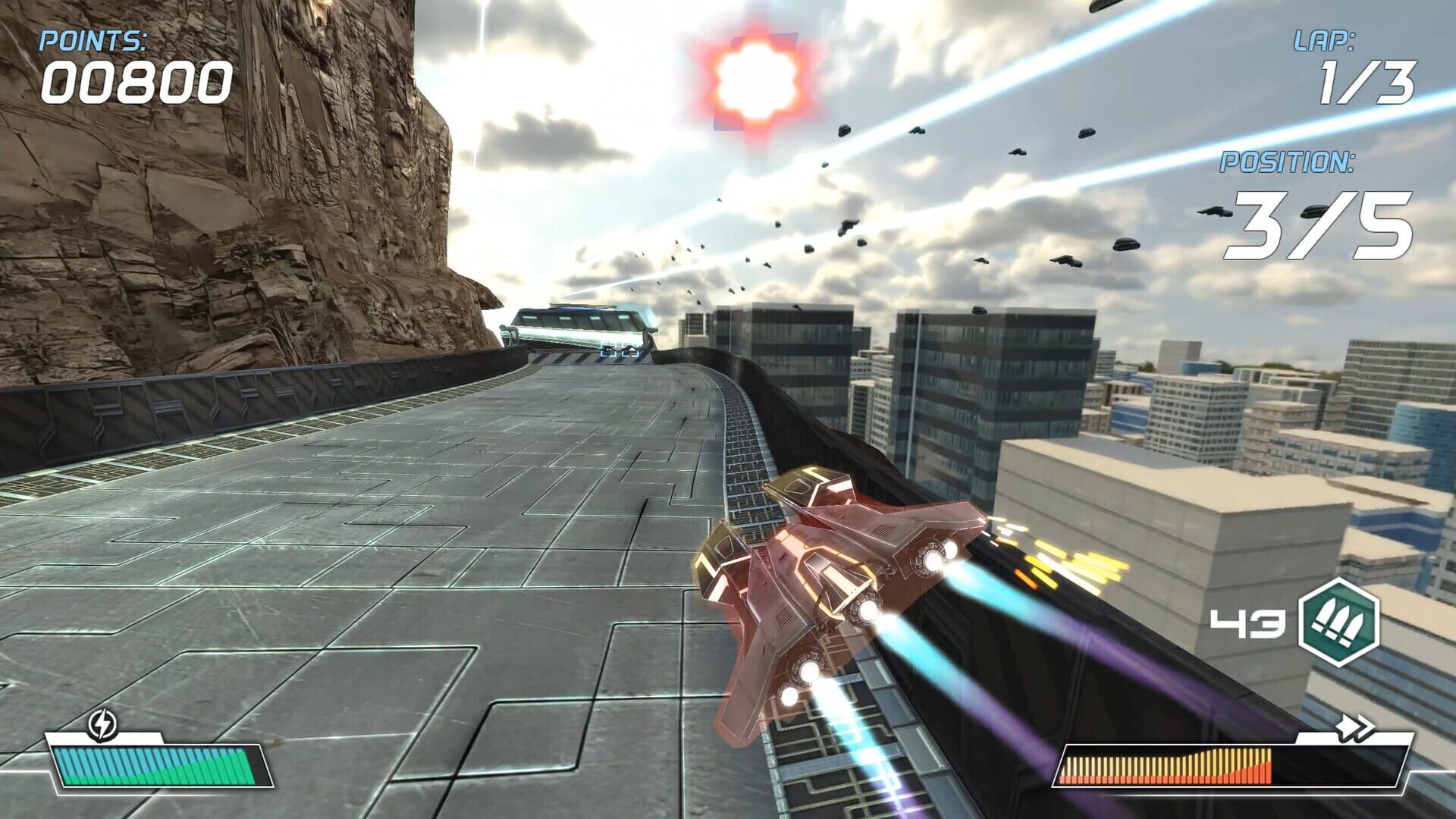 Screenshot for Flashout 3D: Enhanced Edition