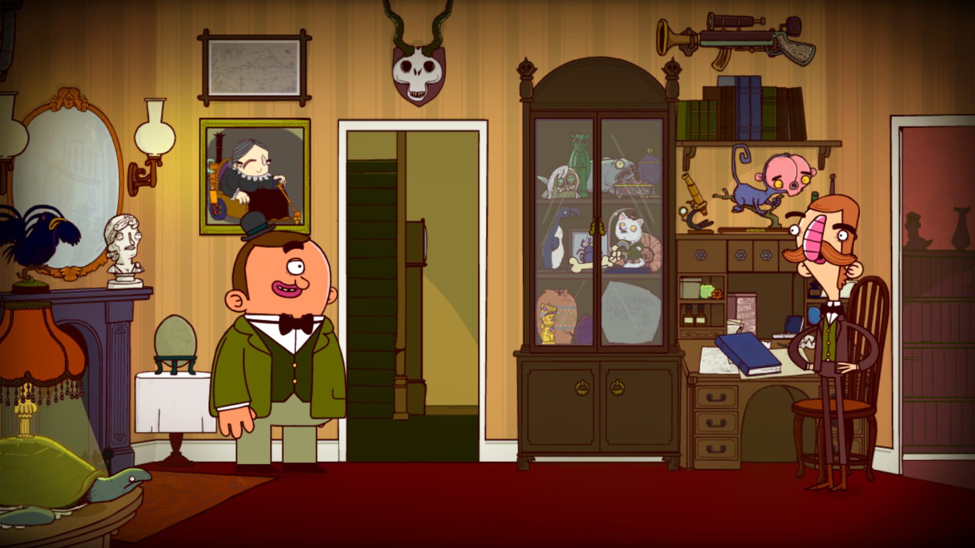 Screenshot for The Adventures of Bertram Fiddle: Episode 1 - A Dreadly Business