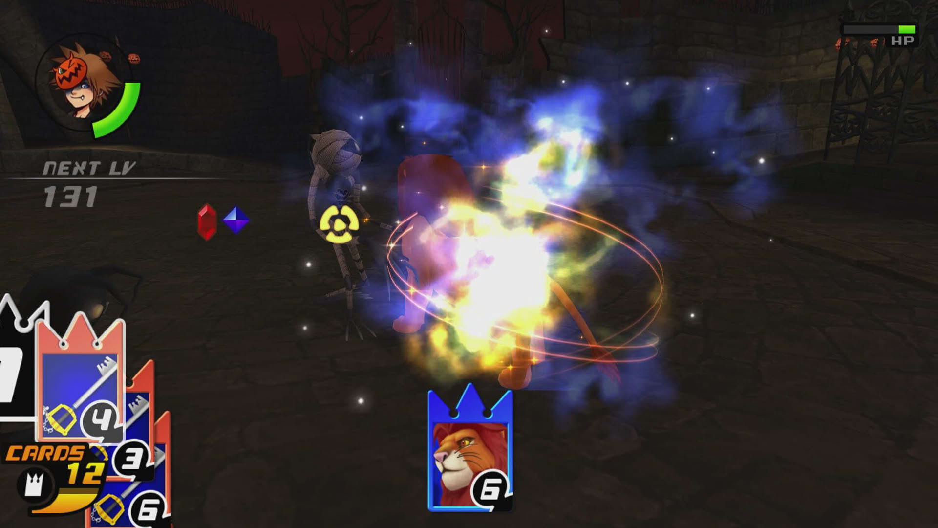 Screenshot for Kingdom Hearts Re:Chain of Memories