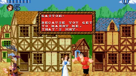 Screenshot for Disney's Beauty and the Beast: Belle's Quest