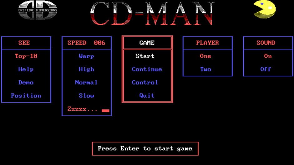 Screenshot for CD-Man