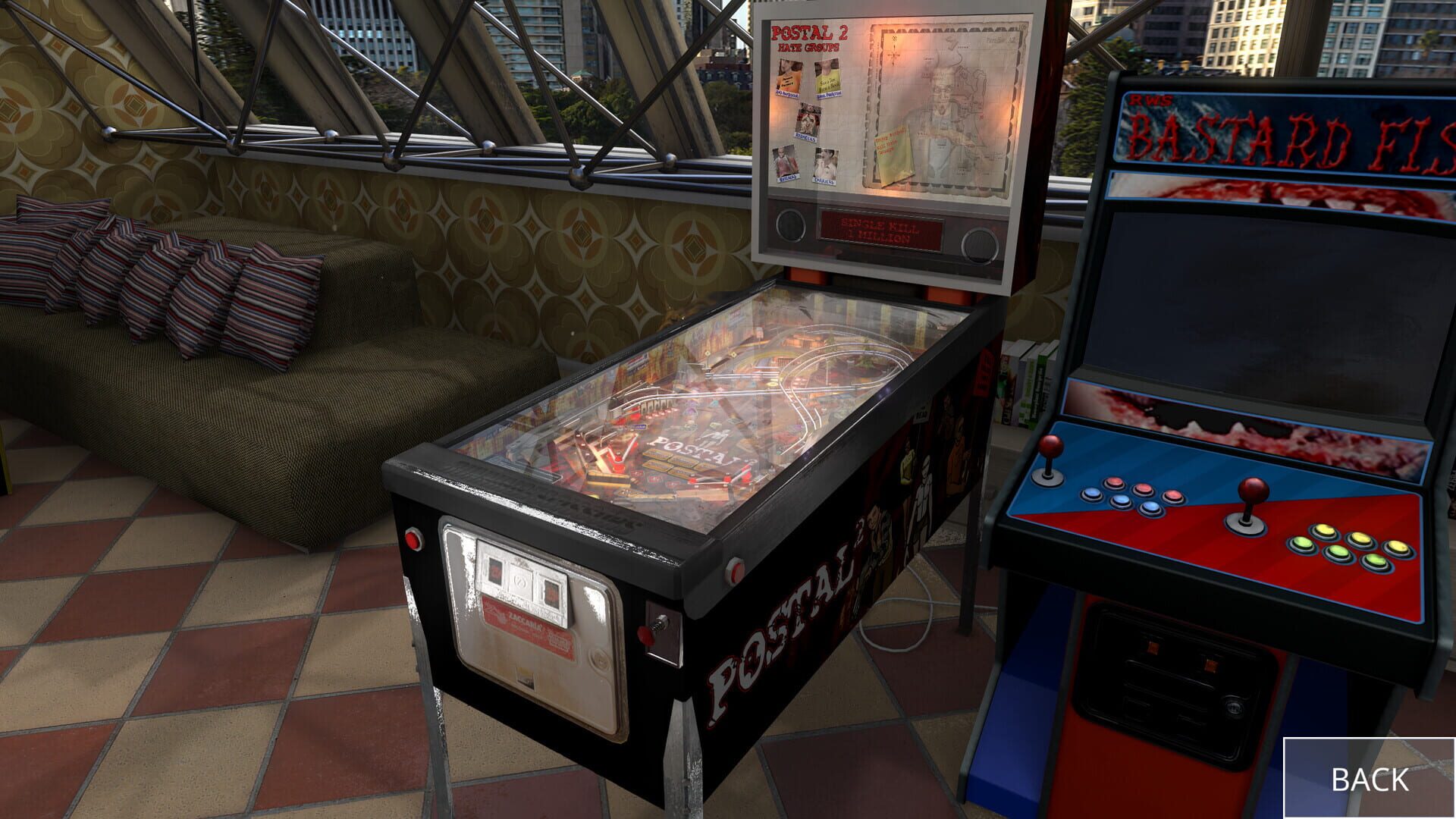 Screenshot for Zaccaria Pinball: Postal 2 Table Pack