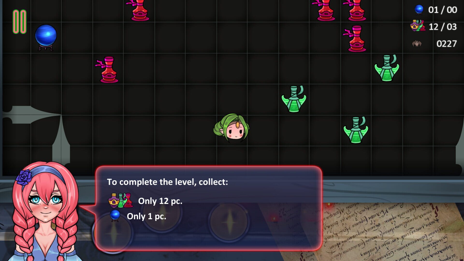 Screenshot for Witch Schools: Love Potions