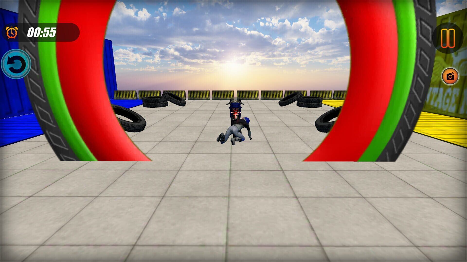 Screenshot for Stunts Contest: Super Bike