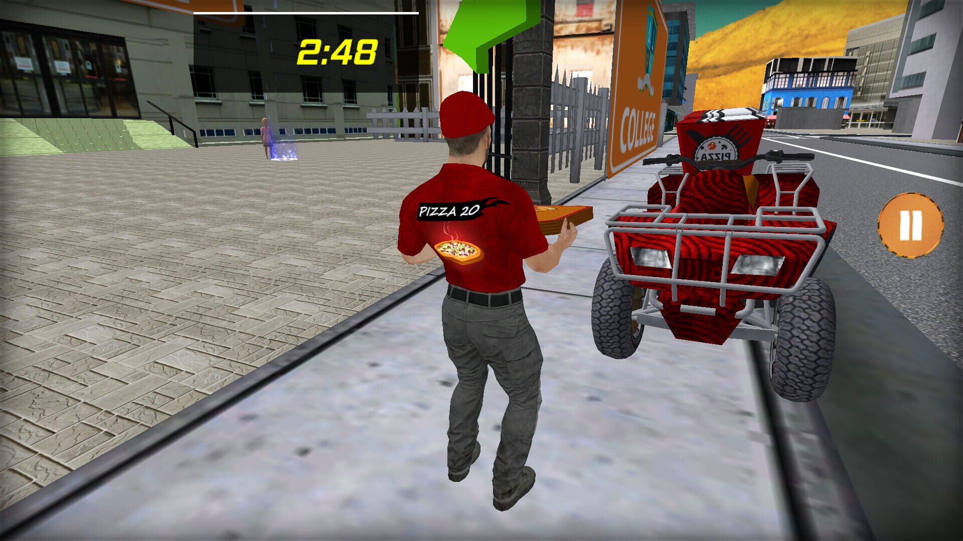 Screenshot for The Pizza Courier