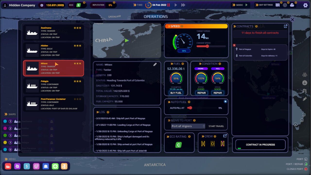 Screenshot for SeaOrama: World of Shipping