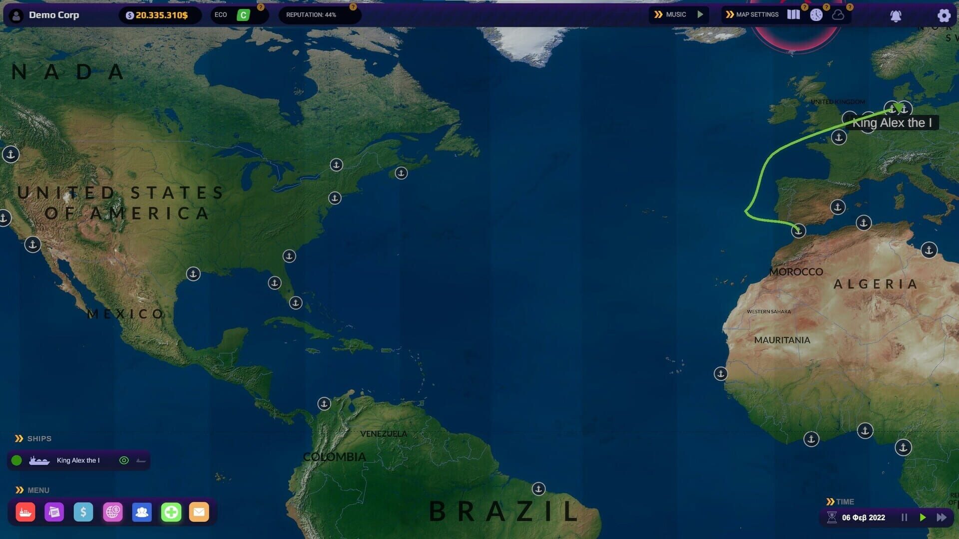 Screenshot for SeaOrama: World of Shipping