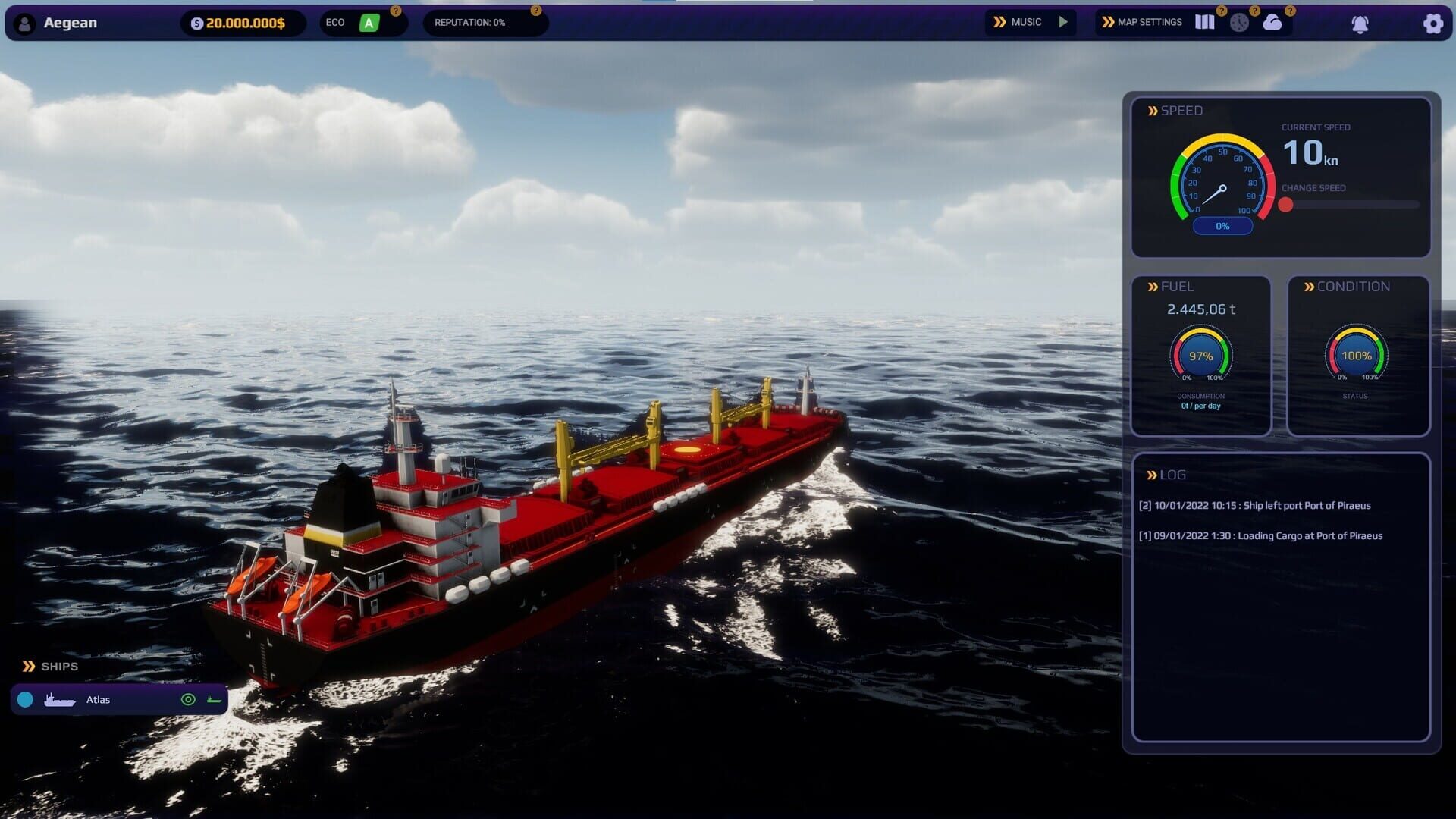 Screenshot for SeaOrama: World of Shipping