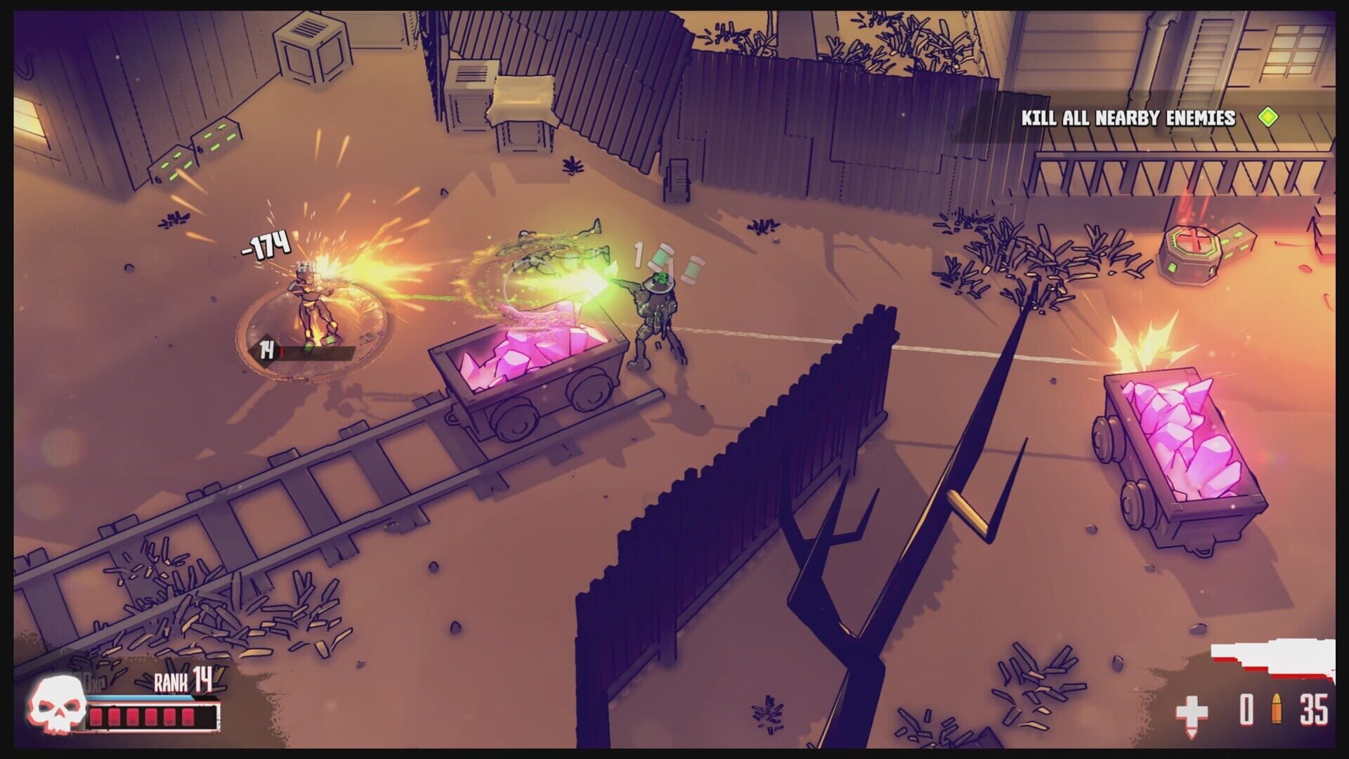 Screenshot for Dust & Neon