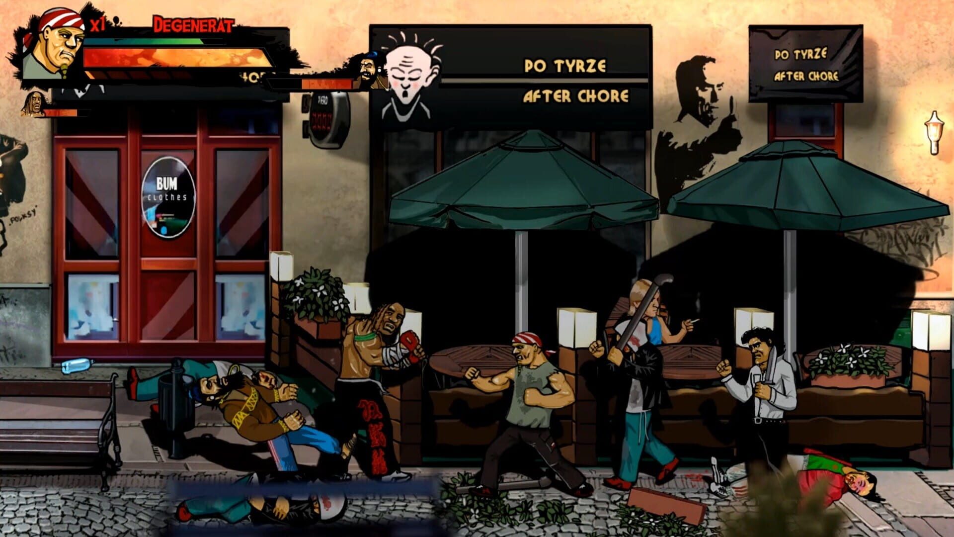 Screenshot for Skinny & Franko: Fists of Violence