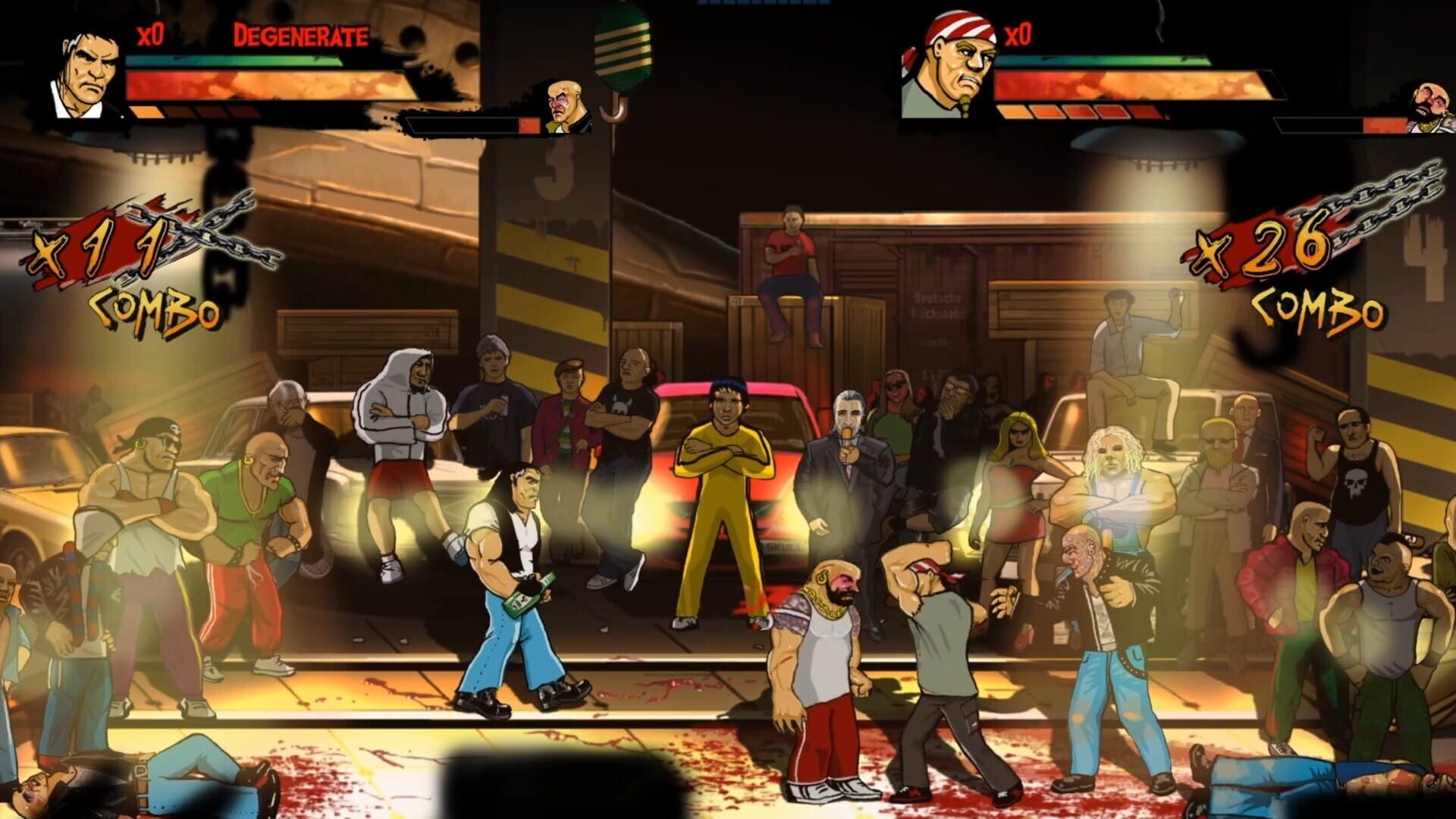 Screenshot for Skinny & Franko: Fists of Violence
