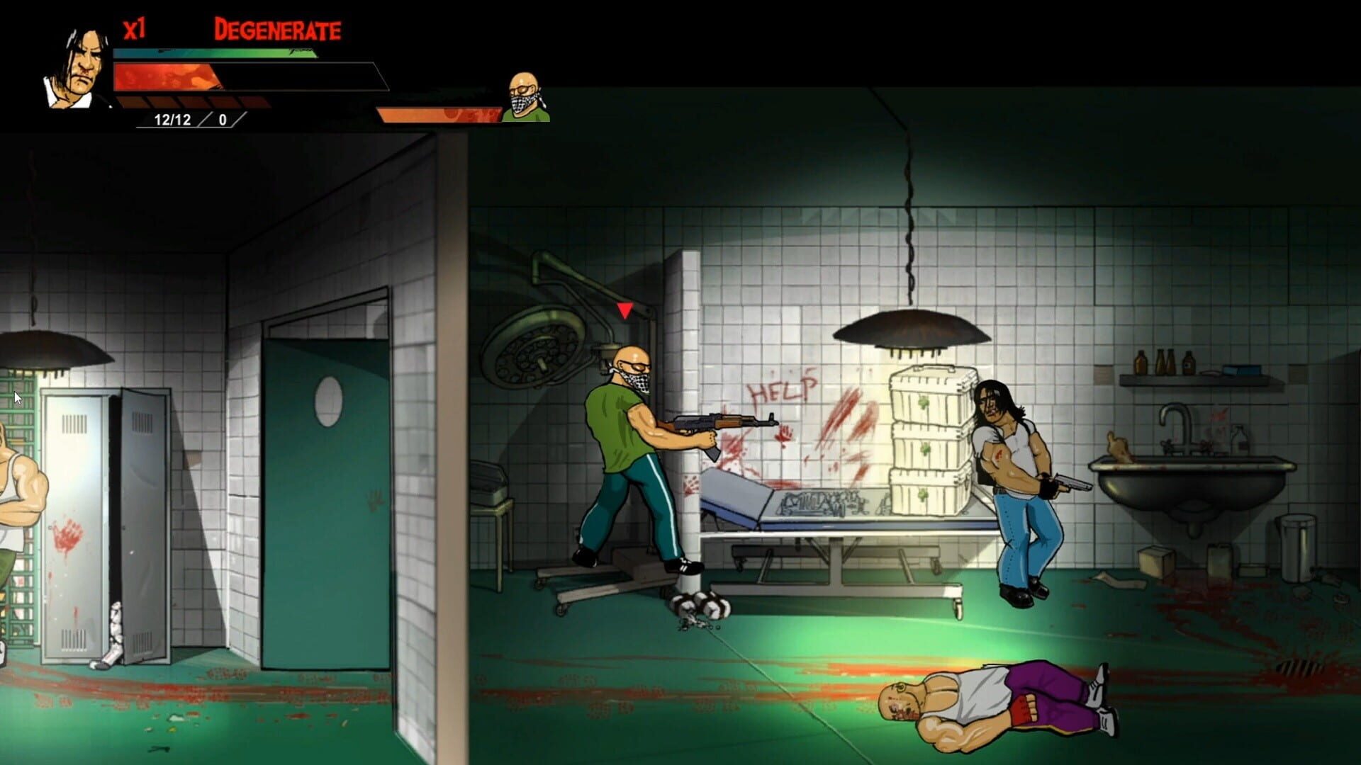 Screenshot for Skinny & Franko: Fists of Violence