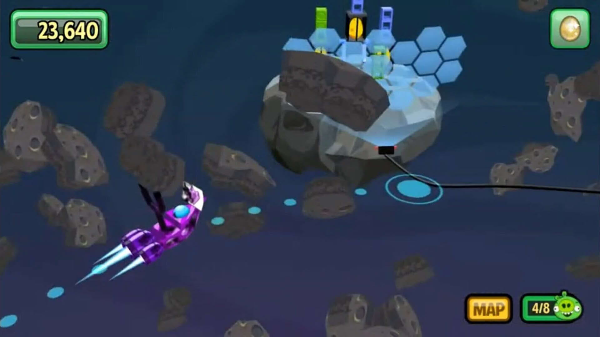 Screenshot for Angry Birds Space Assault!