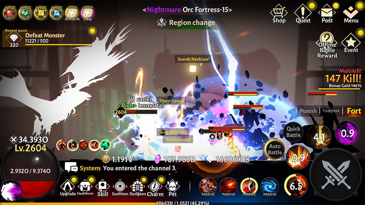 Screenshot for Immortal Rising