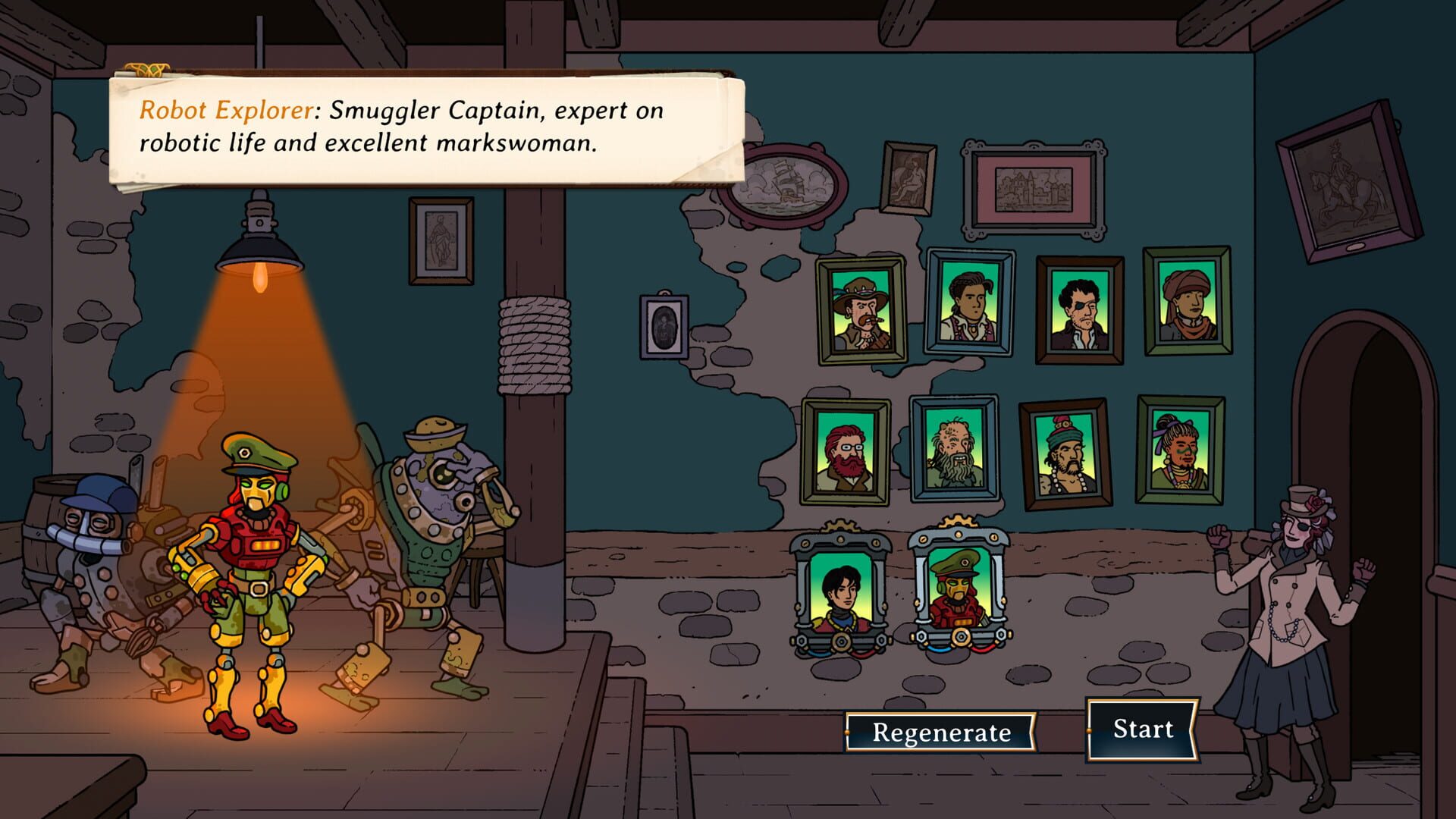 Screenshot for Curious Expedition 2: Robots of Lux