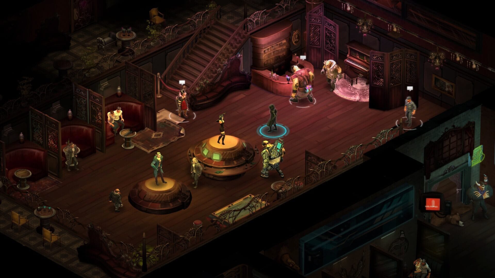 Screenshot for Shadowrun Returns