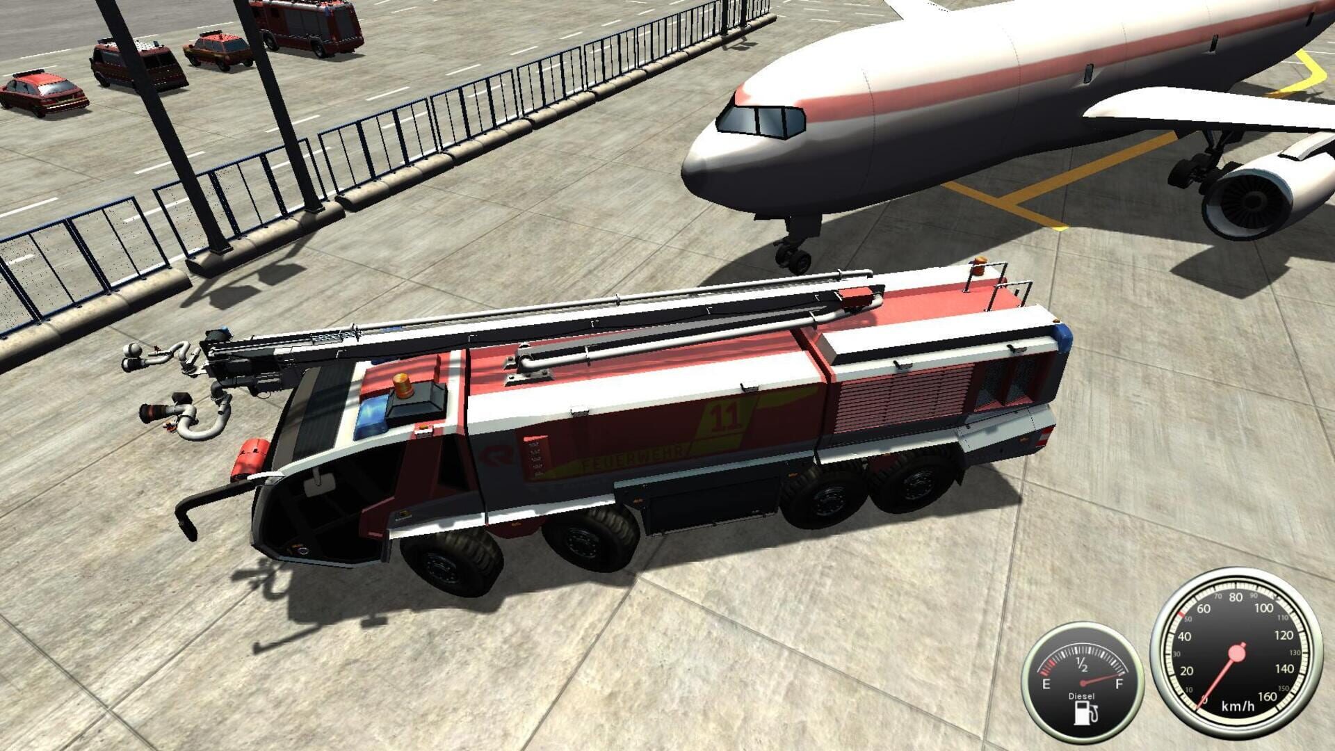 Screenshot for Airport Firefighter Simulator