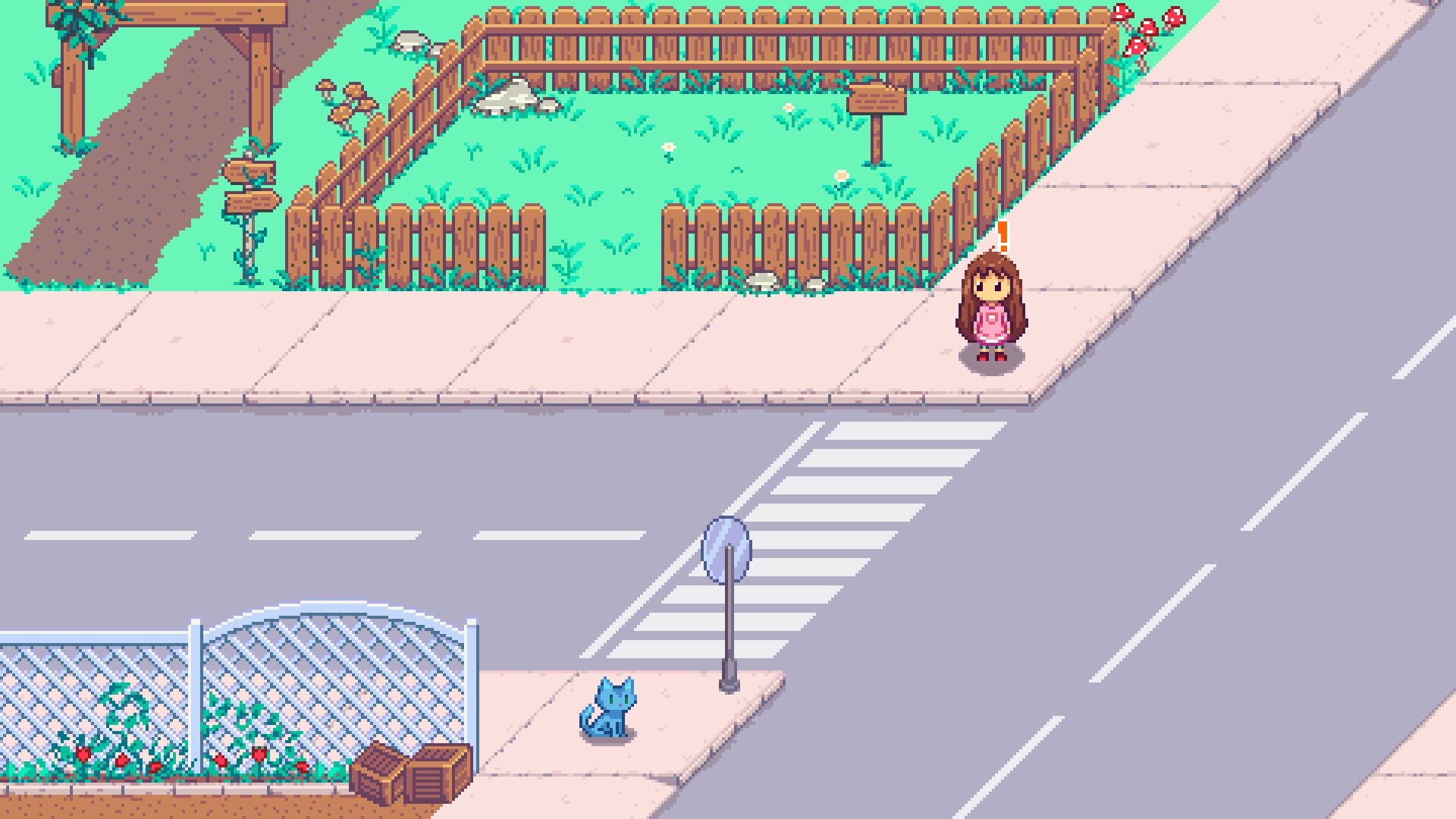 Screenshot for The Blue Cat
