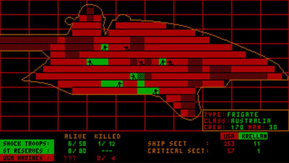 Screenshot for Star Fleet II: Krellan Commander