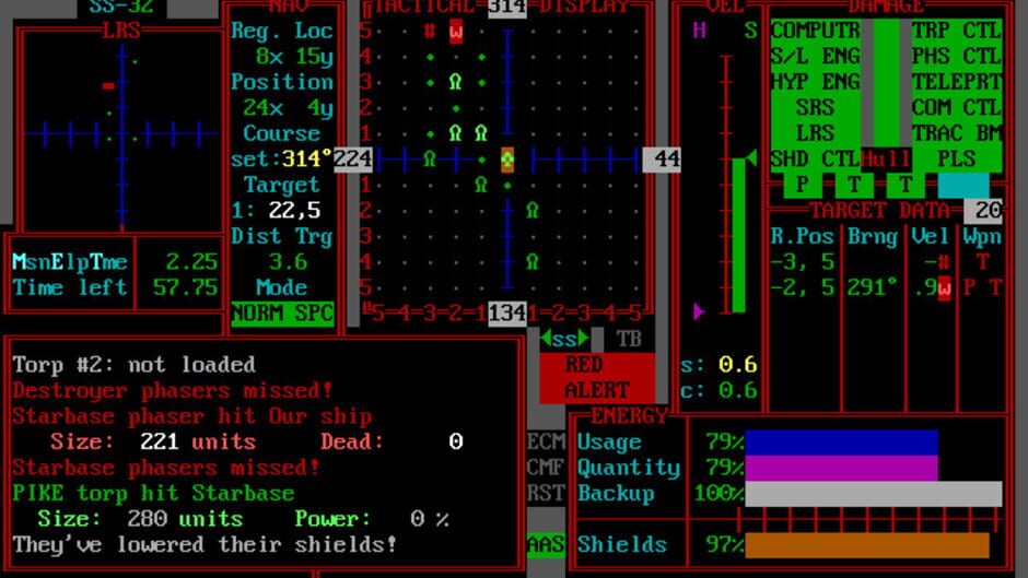 Screenshot for Star Fleet II: Krellan Commander