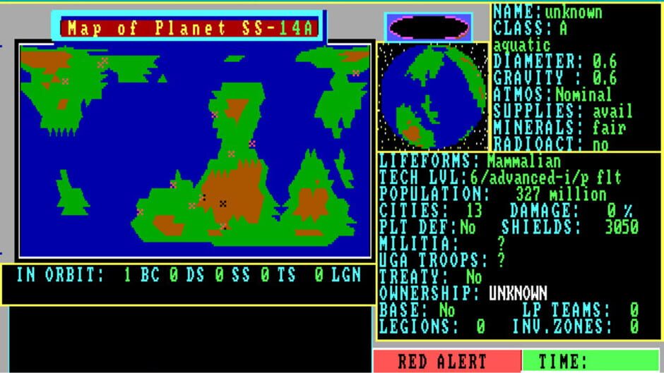 Screenshot for Star Fleet II: Krellan Commander