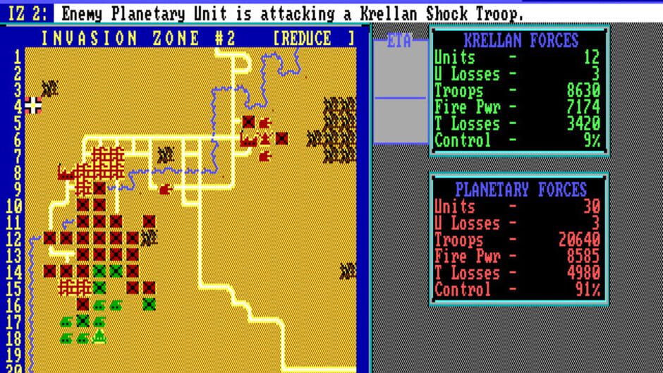 Screenshot for Star Fleet II: Krellan Commander