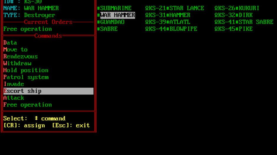 Screenshot for Star Fleet II: Krellan Commander