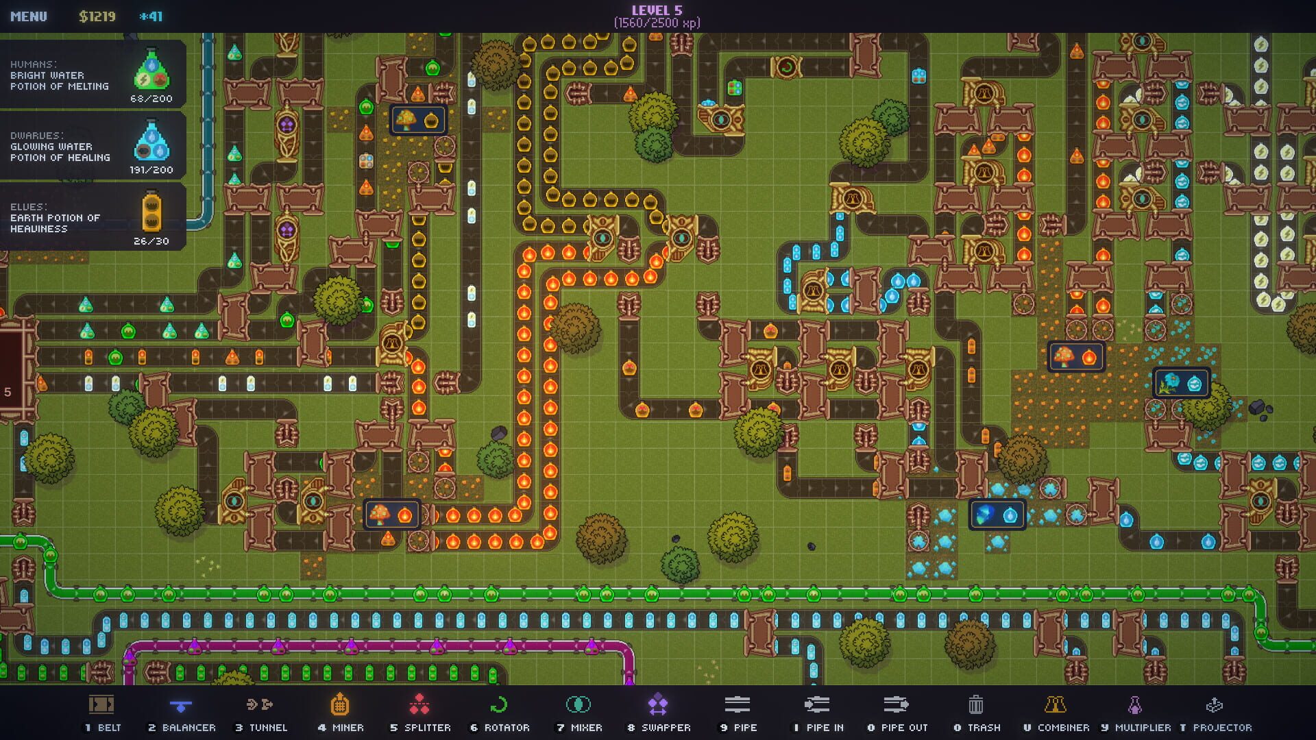 Screenshot for Potion Pipeline