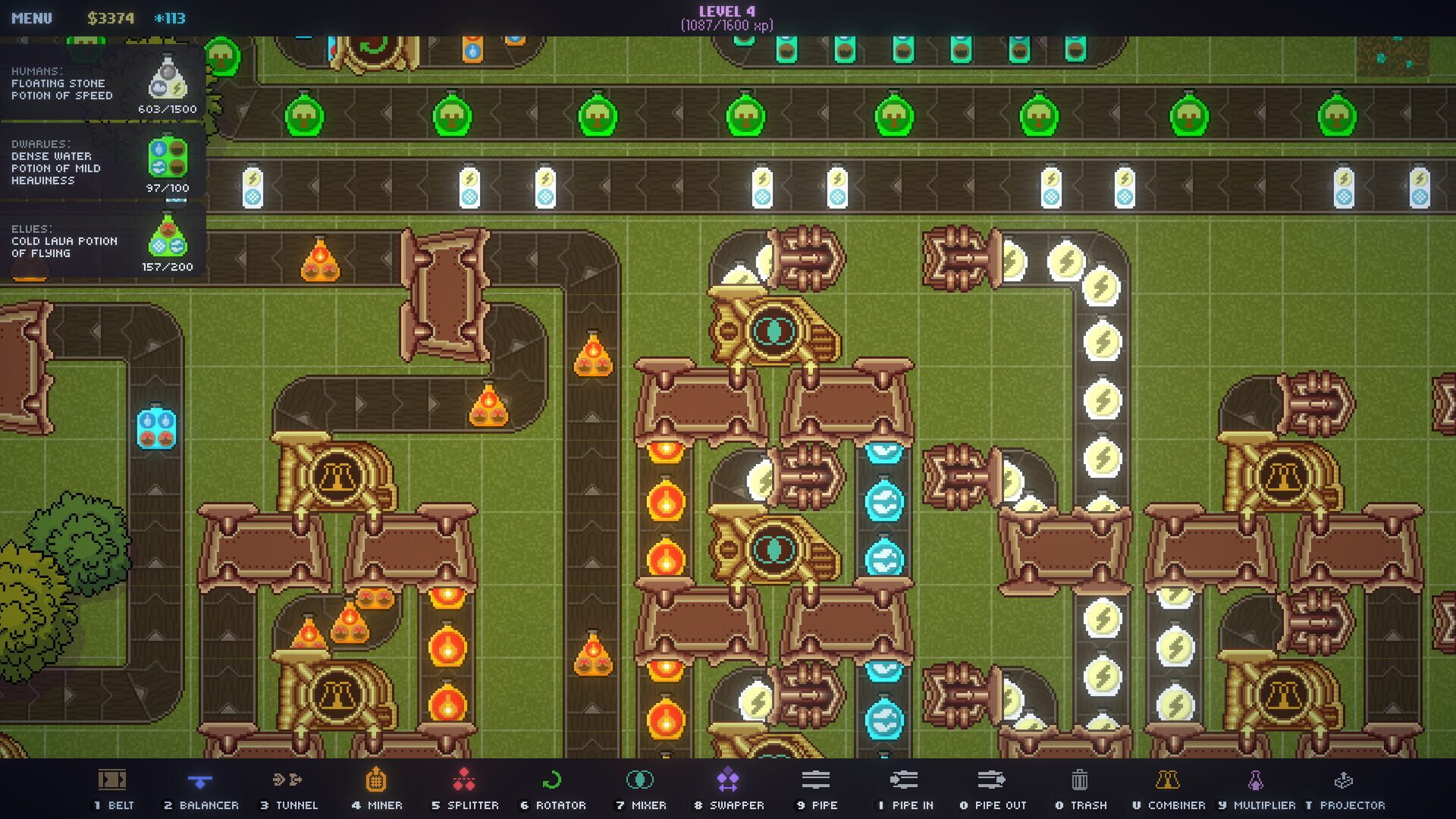 Screenshot for Potion Pipeline
