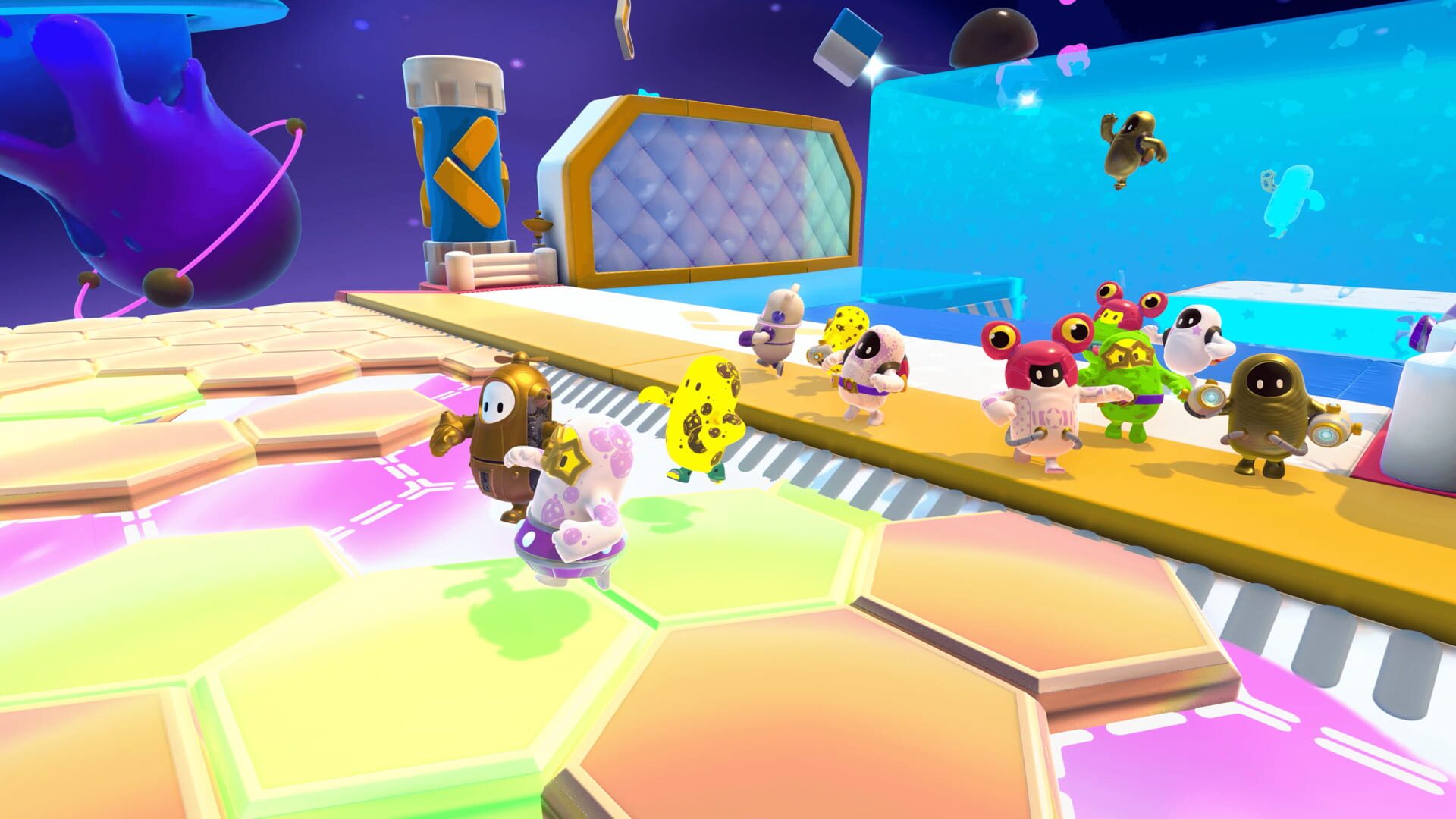 Screenshot for Fall Guys: Season 2 - Satellite Scramble