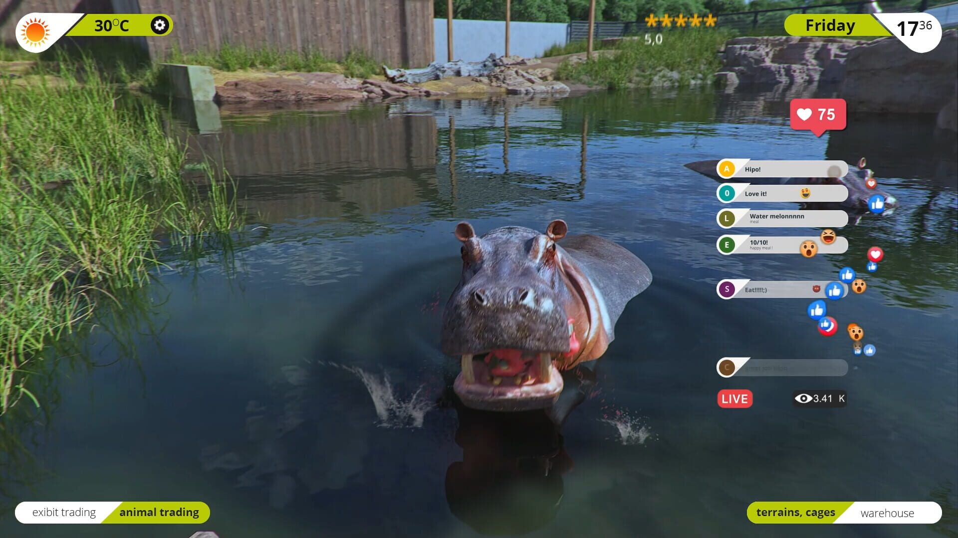 Screenshot for Zoo Simulator