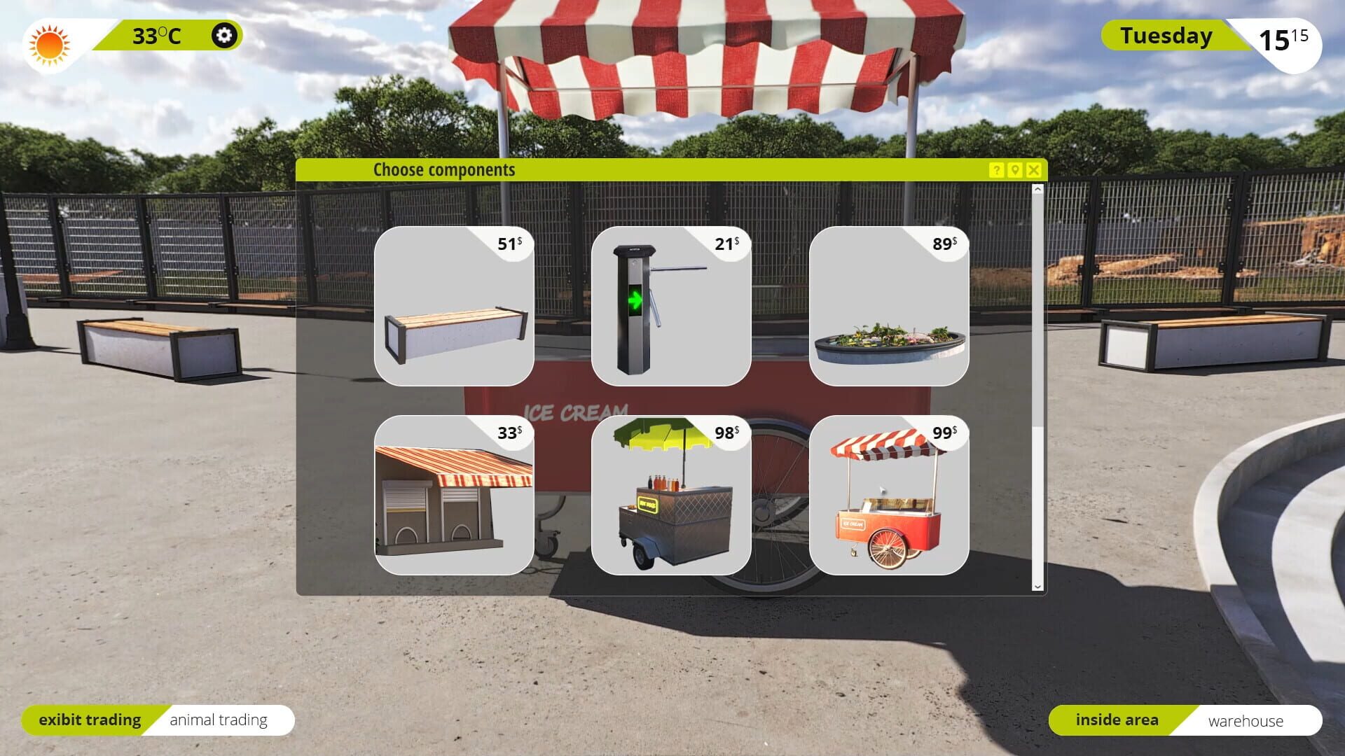 Screenshot for Zoo Simulator