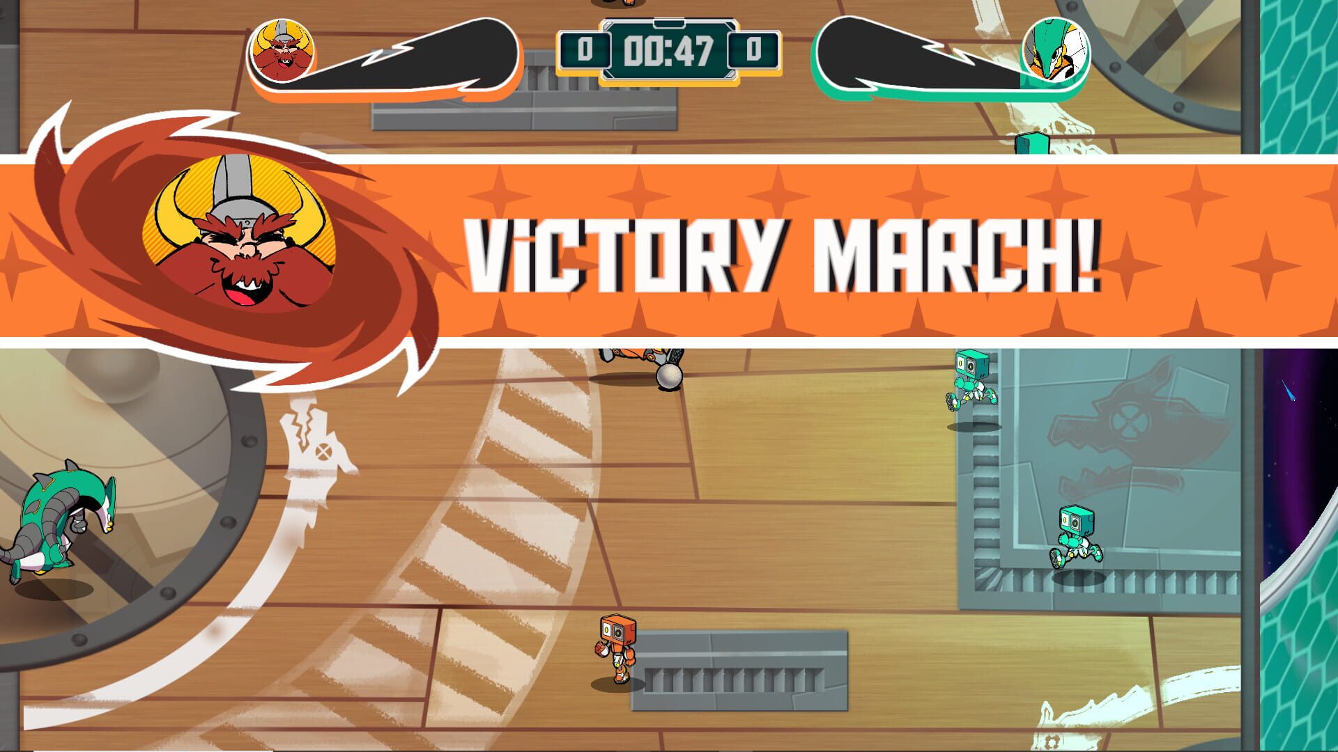 Screenshot for Star Strikers: Galactic Soccer